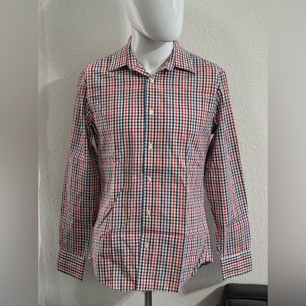 Used Banana Republic Factory Gingham Multicolor Shirt